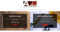 Desktop Screenshot of depositoasilva.com.br