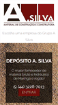 Mobile Screenshot of depositoasilva.com.br